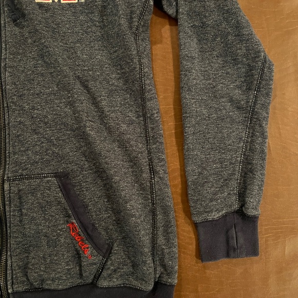 University of Mississippi Ole Miss Rebels Full Zip Hoodie - Size Large (Fit S/M) - Picture 6 of 15